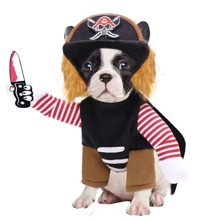 Transform Your Pets This Halloween with Our Pirate Costumes!
